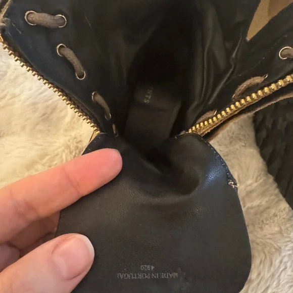 All Saints Ariel Camel Combat Boots - Picture 8 of 9